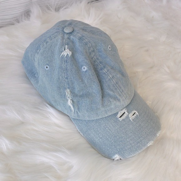 Vintage Washed Distressed Baseball Cap - Picture 3 of 9